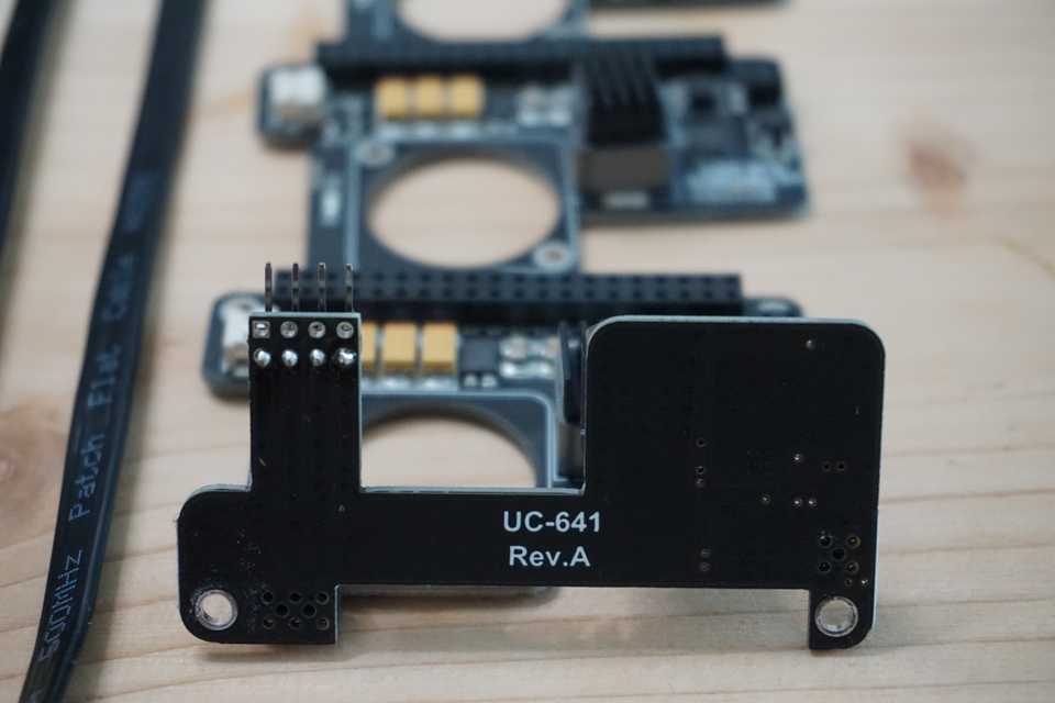 Soldering dupont connector pins onto the POE hat